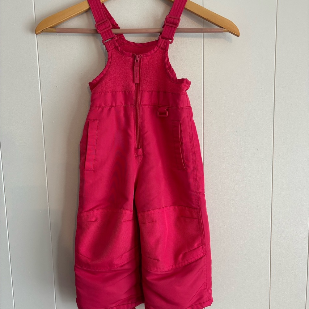 Kids Pink snow pants
